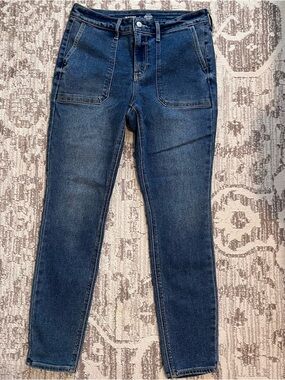 Old Navy RockStar Super Skinny Dark Blue Jeans